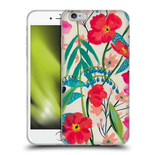 Suzanne Allard Floral Graphics Garden Party Soft Gel Case for Apple iPhone 6 Plus / iPhone 6s Plus