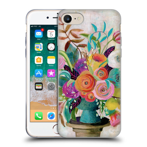 Suzanne Allard Floral Graphics Charleston Glory Soft Gel Case for Apple iPhone 7 / 8 / SE 2020 & 2022