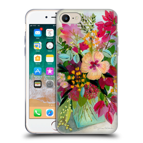 Suzanne Allard Floral Graphics Flamands Soft Gel Case for Apple iPhone 7 / 8 / SE 2020 & 2022