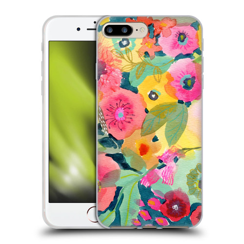 Suzanne Allard Floral Graphics Delightful Soft Gel Case for Apple iPhone 7 Plus / iPhone 8 Plus