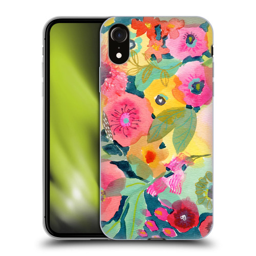 Suzanne Allard Floral Graphics Delightful Soft Gel Case for Apple iPhone XR