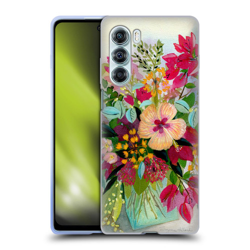 Suzanne Allard Floral Graphics Flamands Soft Gel Case for Motorola Edge S30 / Moto G200 5G