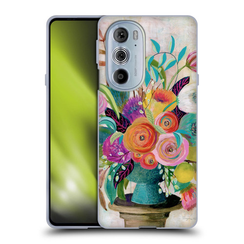 Suzanne Allard Floral Graphics Charleston Glory Soft Gel Case for Motorola Edge X30