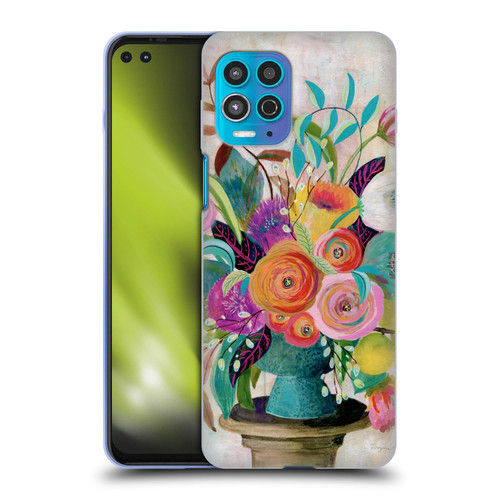 Suzanne Allard Floral Graphics Charleston Glory Soft Gel Case for Motorola Moto G100