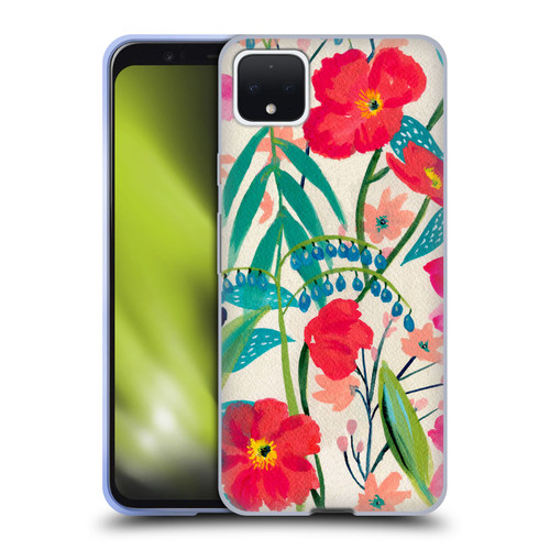 Suzanne Allard Floral Graphics Garden Party Soft Gel Case for Google Pixel 4 XL
