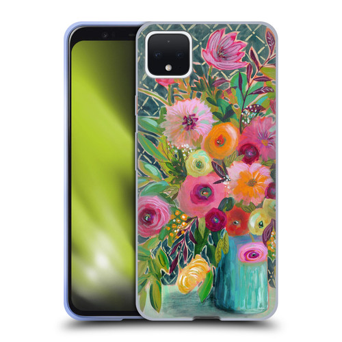 Suzanne Allard Floral Graphics Hope Springs Soft Gel Case for Google Pixel 4 XL