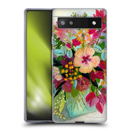 Suzanne Allard Floral Graphics Flamands Soft Gel Case for Google Pixel 6a