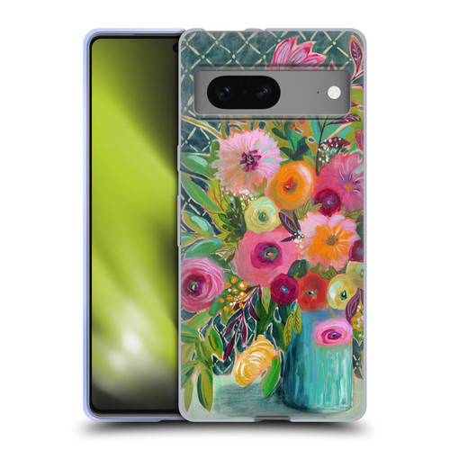 Suzanne Allard Floral Graphics Hope Springs Soft Gel Case for Google Pixel 7