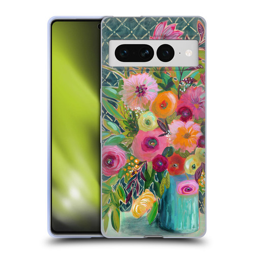 Suzanne Allard Floral Graphics Hope Springs Soft Gel Case for Google Pixel 7 Pro