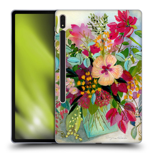Suzanne Allard Floral Graphics Flamands Soft Gel Case for Samsung Galaxy Tab S8 Plus