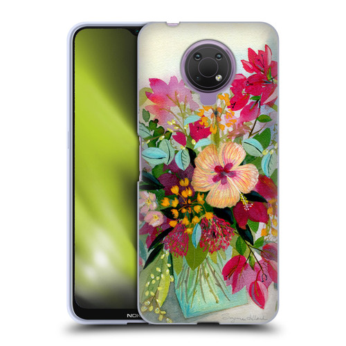 Suzanne Allard Floral Graphics Flamands Soft Gel Case for Nokia G10