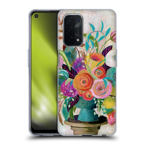 Suzanne Allard Floral Graphics Charleston Glory Soft Gel Case for OPPO A54 5G