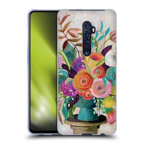 Suzanne Allard Floral Graphics Charleston Glory Soft Gel Case for OPPO Reno 2