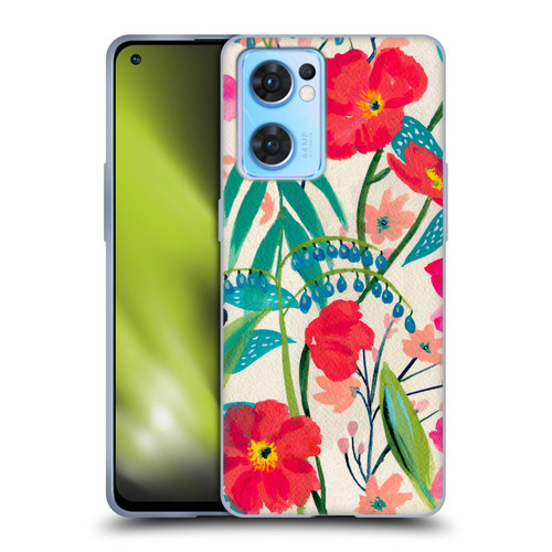 Suzanne Allard Floral Graphics Garden Party Soft Gel Case for OPPO Reno7 5G / Find X5 Lite