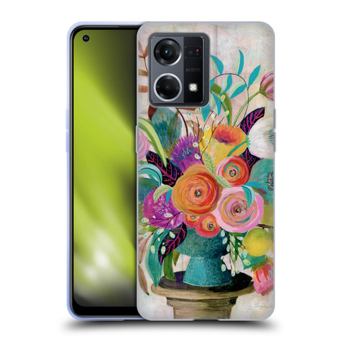 Suzanne Allard Floral Graphics Charleston Glory Soft Gel Case for OPPO Reno8 4G