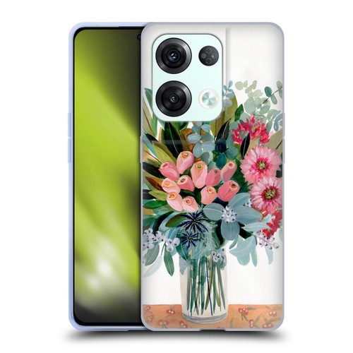 Suzanne Allard Floral Graphics Magnolia Surrender Soft Gel Case for OPPO Reno8 Pro