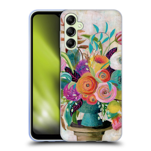 Suzanne Allard Floral Graphics Charleston Glory Soft Gel Case for Samsung Galaxy A14 5G