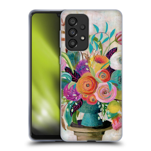 Suzanne Allard Floral Graphics Charleston Glory Soft Gel Case for Samsung Galaxy A33 5G (2022)