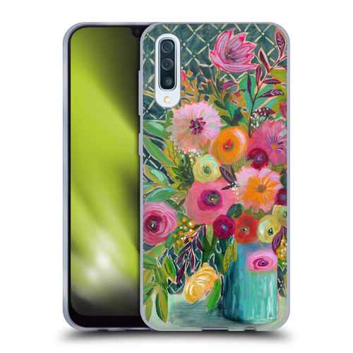 Suzanne Allard Floral Graphics Hope Springs Soft Gel Case for Samsung Galaxy A50/A30s (2019)