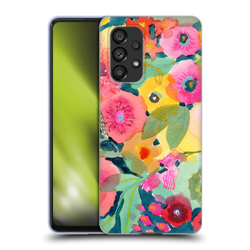 Suzanne Allard Floral Graphics Delightful Soft Gel Case for Samsung Galaxy A53 5G (2022)