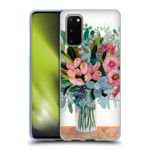 Suzanne Allard Floral Graphics Magnolia Surrender Soft Gel Case for Samsung Galaxy S20 / S20 5G
