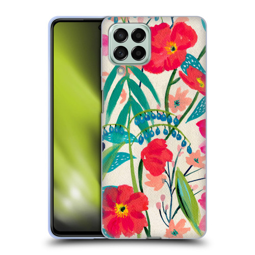 Suzanne Allard Floral Graphics Garden Party Soft Gel Case for Samsung Galaxy M53 (2022)