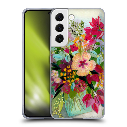 Suzanne Allard Floral Graphics Flamands Soft Gel Case for Samsung Galaxy S22 5G