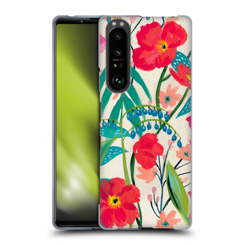 Suzanne Allard Floral Graphics Garden Party Soft Gel Case for Sony Xperia 1 III