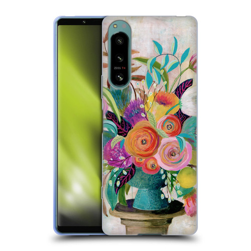 Suzanne Allard Floral Graphics Charleston Glory Soft Gel Case for Sony Xperia 5 IV