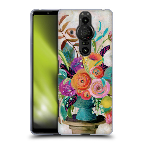 Suzanne Allard Floral Graphics Charleston Glory Soft Gel Case for Sony Xperia Pro-I