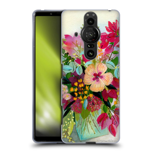 Suzanne Allard Floral Graphics Flamands Soft Gel Case for Sony Xperia Pro-I