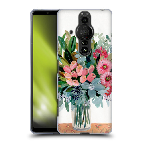 Suzanne Allard Floral Graphics Magnolia Surrender Soft Gel Case for Sony Xperia Pro-I