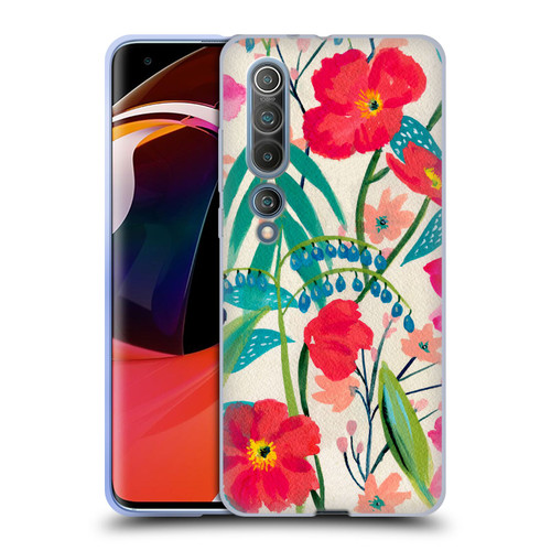 Suzanne Allard Floral Graphics Garden Party Soft Gel Case for Xiaomi Mi 10 5G / Mi 10 Pro 5G