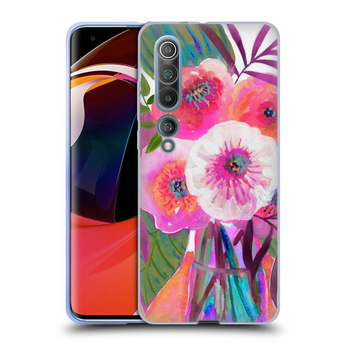 Suzanne Allard Floral Graphics Sunrise Bouquet Purples Soft Gel Case for Xiaomi Mi 10 5G / Mi 10 Pro 5G