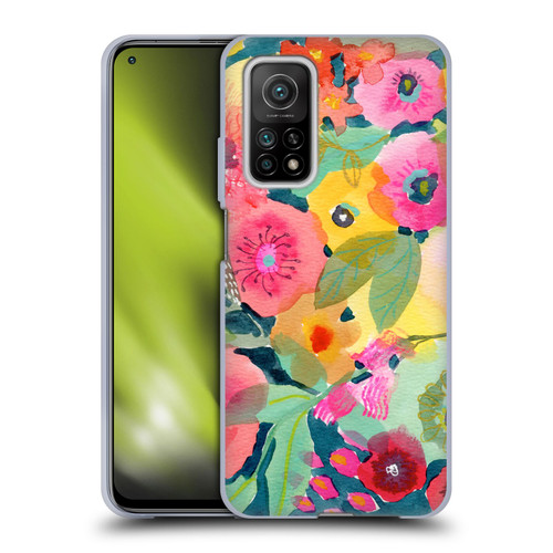 Suzanne Allard Floral Graphics Delightful Soft Gel Case for Xiaomi Mi 10T 5G