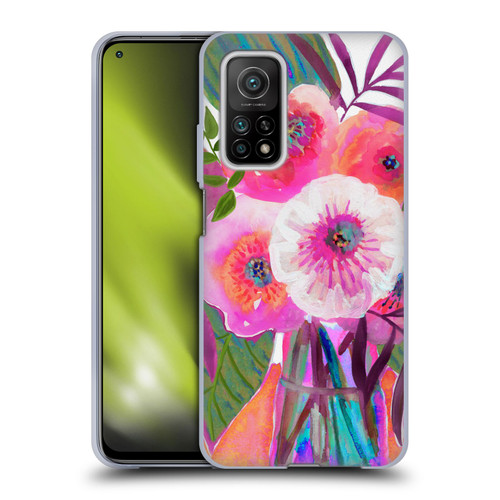 Suzanne Allard Floral Graphics Sunrise Bouquet Purples Soft Gel Case for Xiaomi Mi 10T 5G