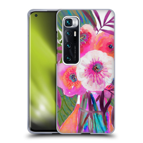 Suzanne Allard Floral Graphics Sunrise Bouquet Purples Soft Gel Case for Xiaomi Mi 10 Ultra 5G