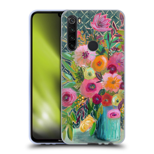 Suzanne Allard Floral Graphics Hope Springs Soft Gel Case for Xiaomi Redmi Note 8T