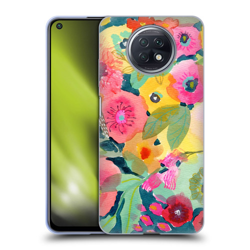 Suzanne Allard Floral Graphics Delightful Soft Gel Case for Xiaomi Redmi Note 9T 5G