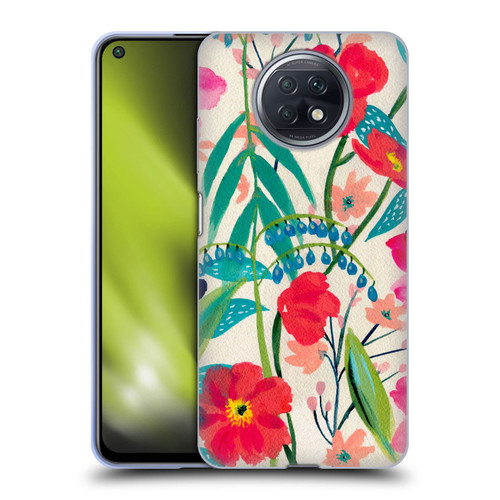 Suzanne Allard Floral Graphics Garden Party Soft Gel Case for Xiaomi Redmi Note 9T 5G