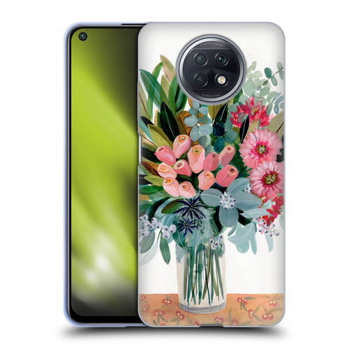 Suzanne Allard Floral Graphics Magnolia Surrender Soft Gel Case for Xiaomi Redmi Note 9T 5G