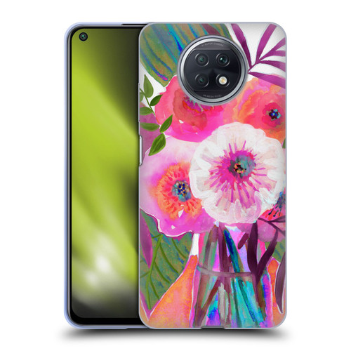 Suzanne Allard Floral Graphics Sunrise Bouquet Purples Soft Gel Case for Xiaomi Redmi Note 9T 5G