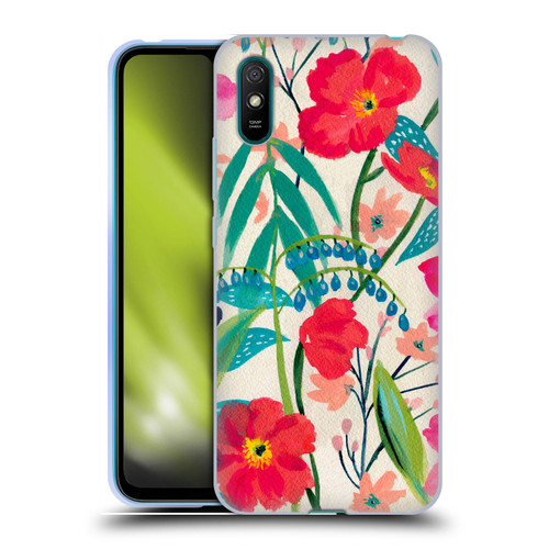 Suzanne Allard Floral Graphics Garden Party Soft Gel Case for Xiaomi Redmi 9A / Redmi 9AT