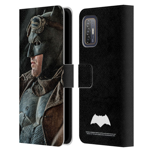 Batman V Superman: Dawn of Justice Graphics Batman Leather Book Wallet Case Cover For HTC Desire 21 Pro 5G