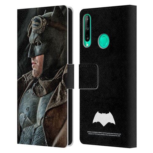 Batman V Superman: Dawn of Justice Graphics Batman Leather Book Wallet Case Cover For Huawei P40 lite E