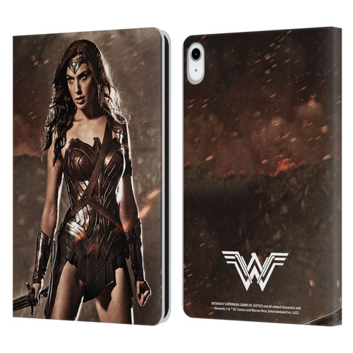 Batman V Superman: Dawn of Justice Graphics Wonder Woman Leather Book Wallet Case Cover For Apple iPad 10.9 (2022)