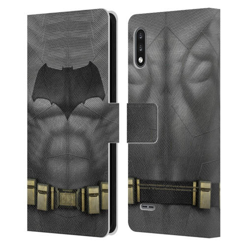 Batman V Superman: Dawn of Justice Graphics Batman Costume Leather Book Wallet Case Cover For LG K22