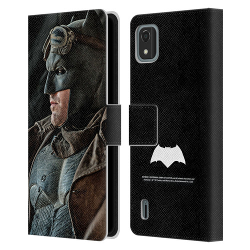 Batman V Superman: Dawn of Justice Graphics Batman Leather Book Wallet Case Cover For Nokia C2 2nd Edition