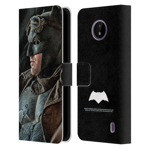 Batman V Superman: Dawn of Justice Graphics Batman Leather Book Wallet Case Cover For Nokia C10 / C20