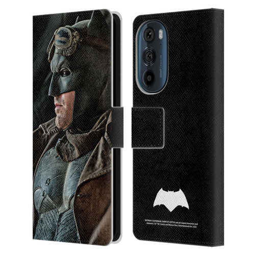 Batman V Superman: Dawn of Justice Graphics Batman Leather Book Wallet Case Cover For Motorola Edge 30